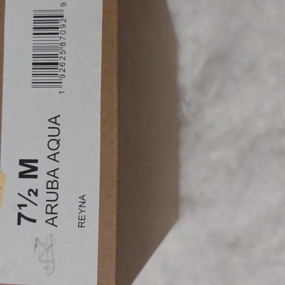 👣JESSICA SIMPSON 😻Aruba Aqua Reyna footwear Sandals - Picture 10 of 16